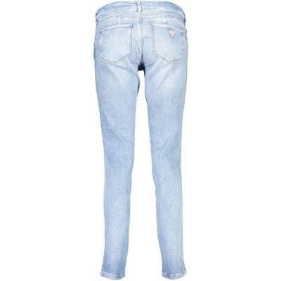 Guess Jeans Blue Cotton Jeans Denim
