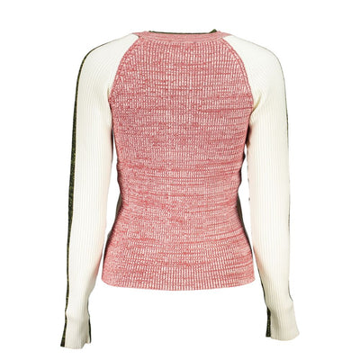 Desigual White Polyester Sweater