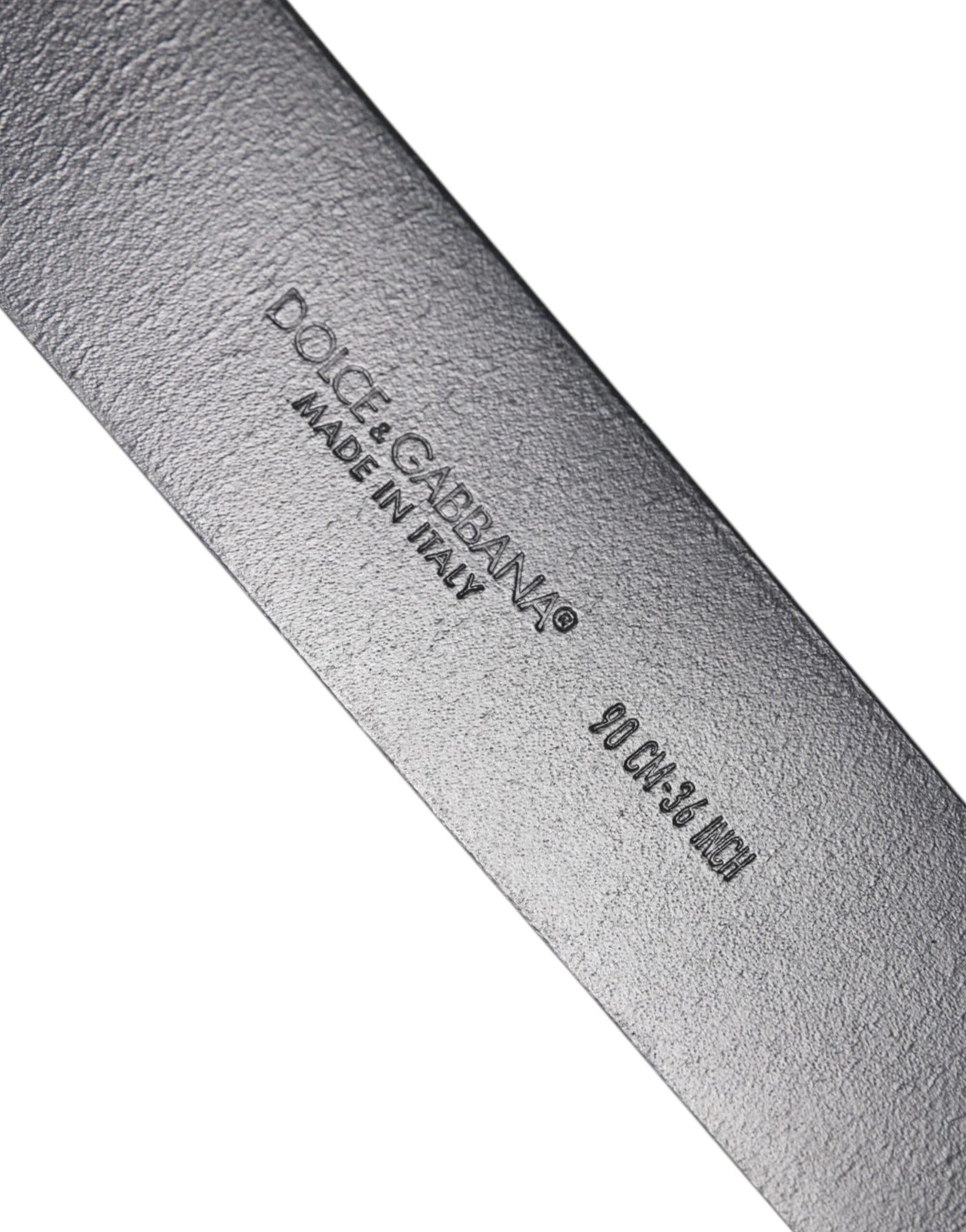 Dolce & Gabbana Brown Classic Gold Metal Logo Buckle Men Belt