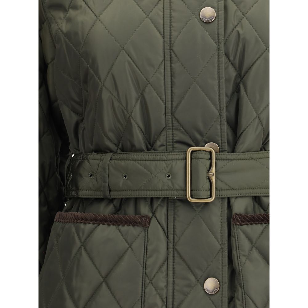 Burberry Green Polyamide Coat