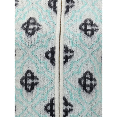 Casablanca Multicolor Merino Wool Sweatshirt