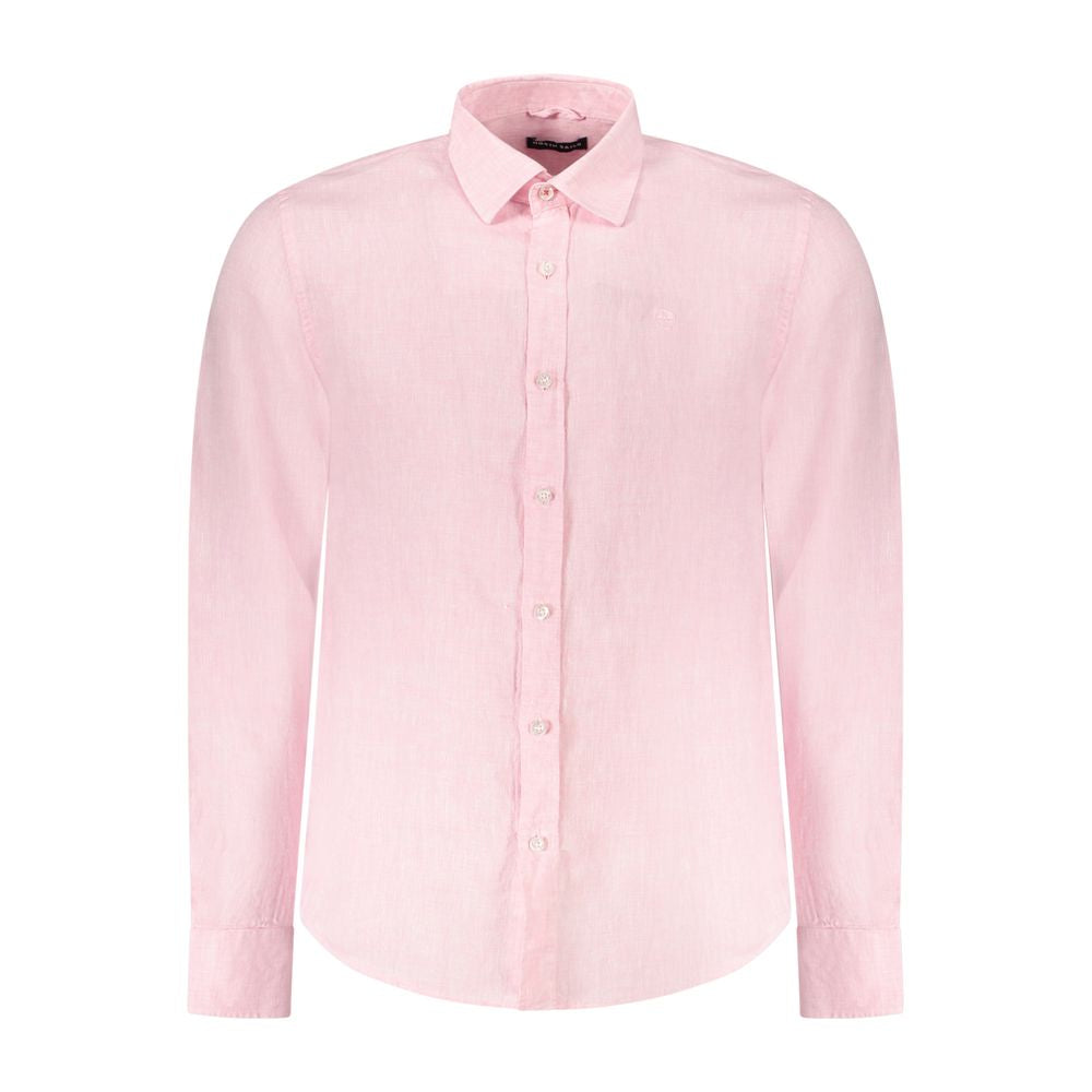 North Sails Pink Linen Shirt