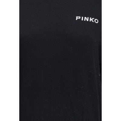 PINKO Black Wool Sweatshirt