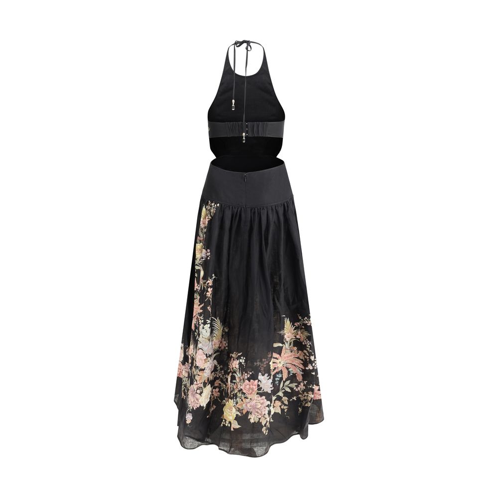 Zimmermann Black Linen Casual Dress