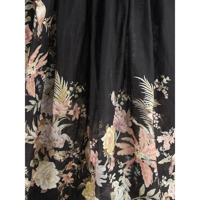 Zimmermann Black Linen Casual Dress