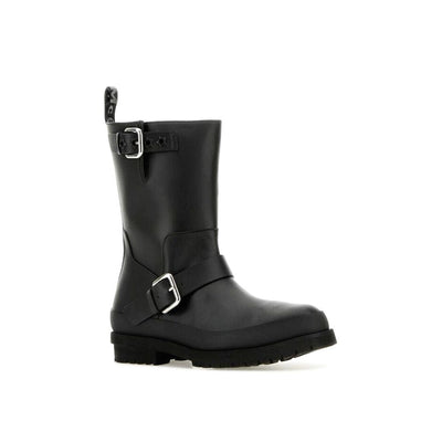 Stella McCartney Black Polyester Ankle Boots