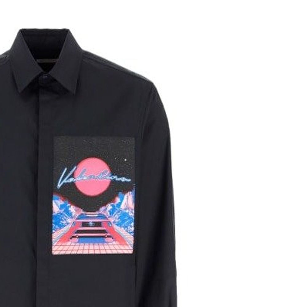 Valentino Logo Patch Shirt