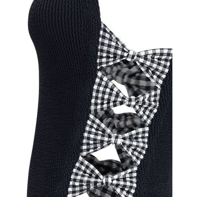 Hunza G Black Polyamide One-Piece Swimsuit