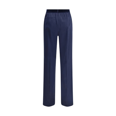 Tom Ford Blue Elastane Casual Pants