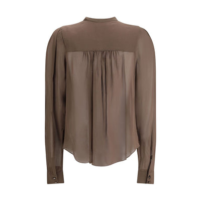 Marant Etoile Brown Viscose Top