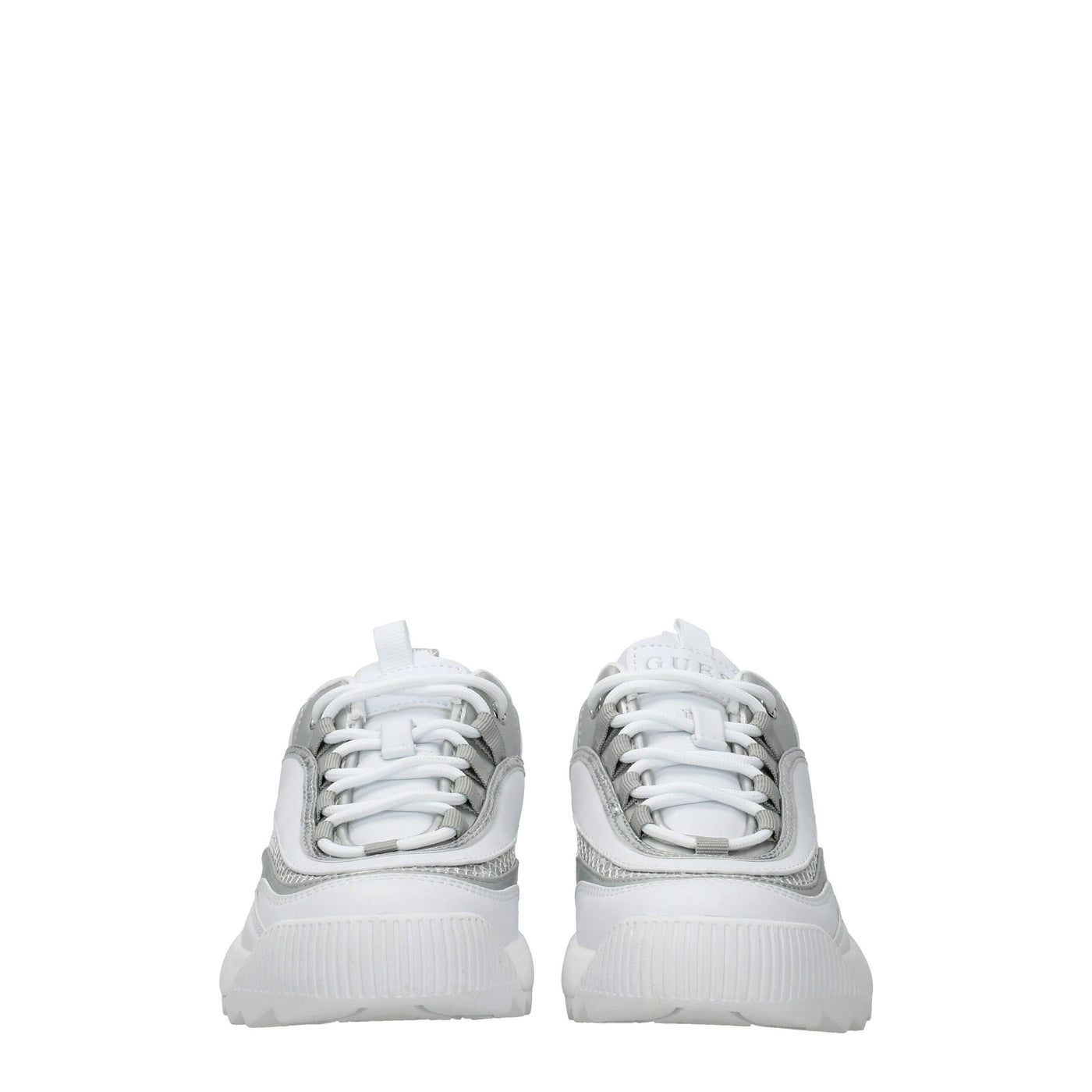 Guess White Polyethylene Chunky Sneakers