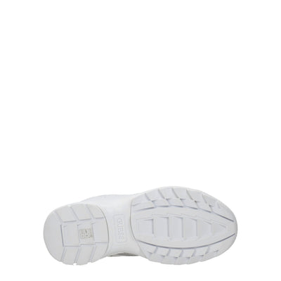 Guess White Polyethylene Chunky Sneakers