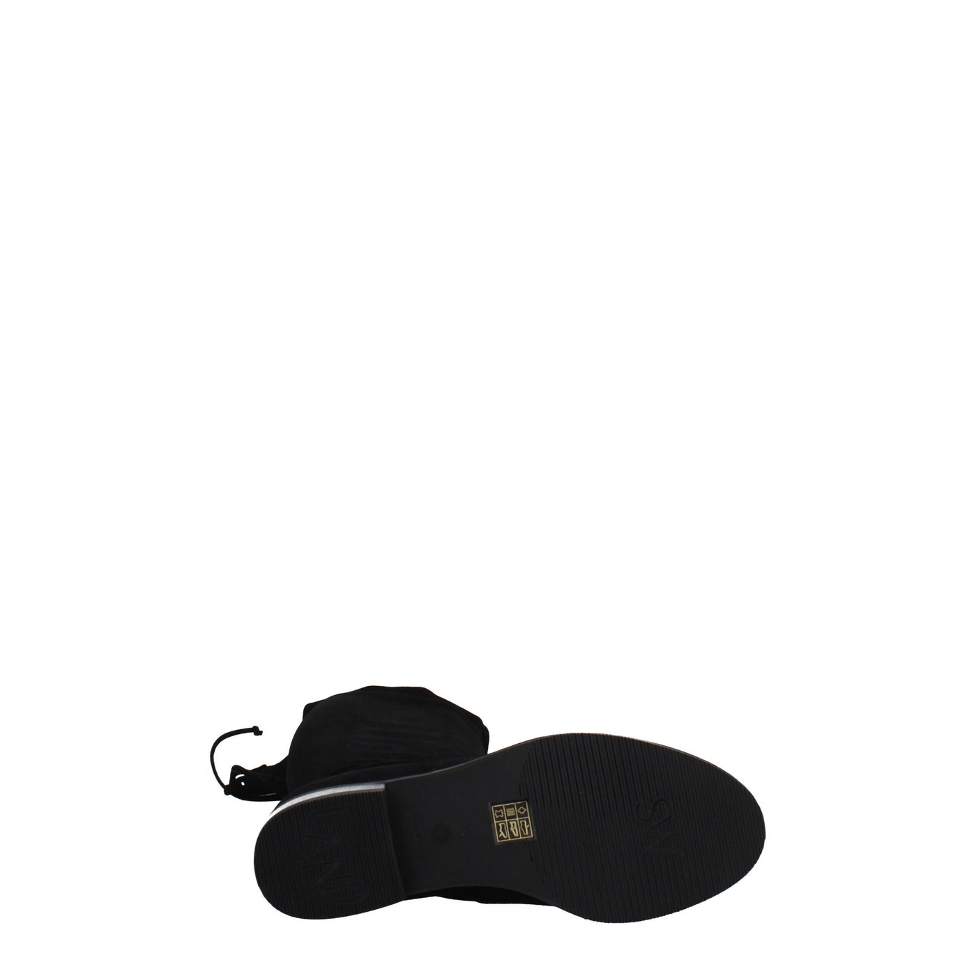 Stuart Weitzman Black Leather Over The Knee