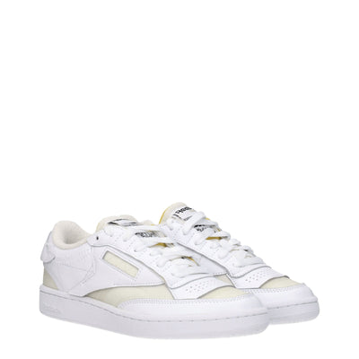 Maison Margiela White Fabric Low Top Sneakers