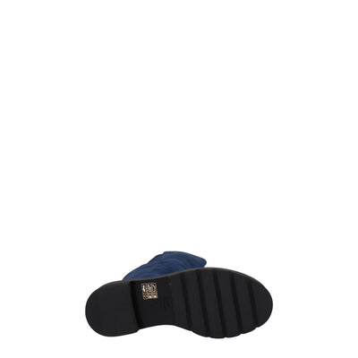 Stuart Weitzman Blue Leather Over The Knee