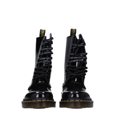 Dr. Martens Black Leather Ankle Boots