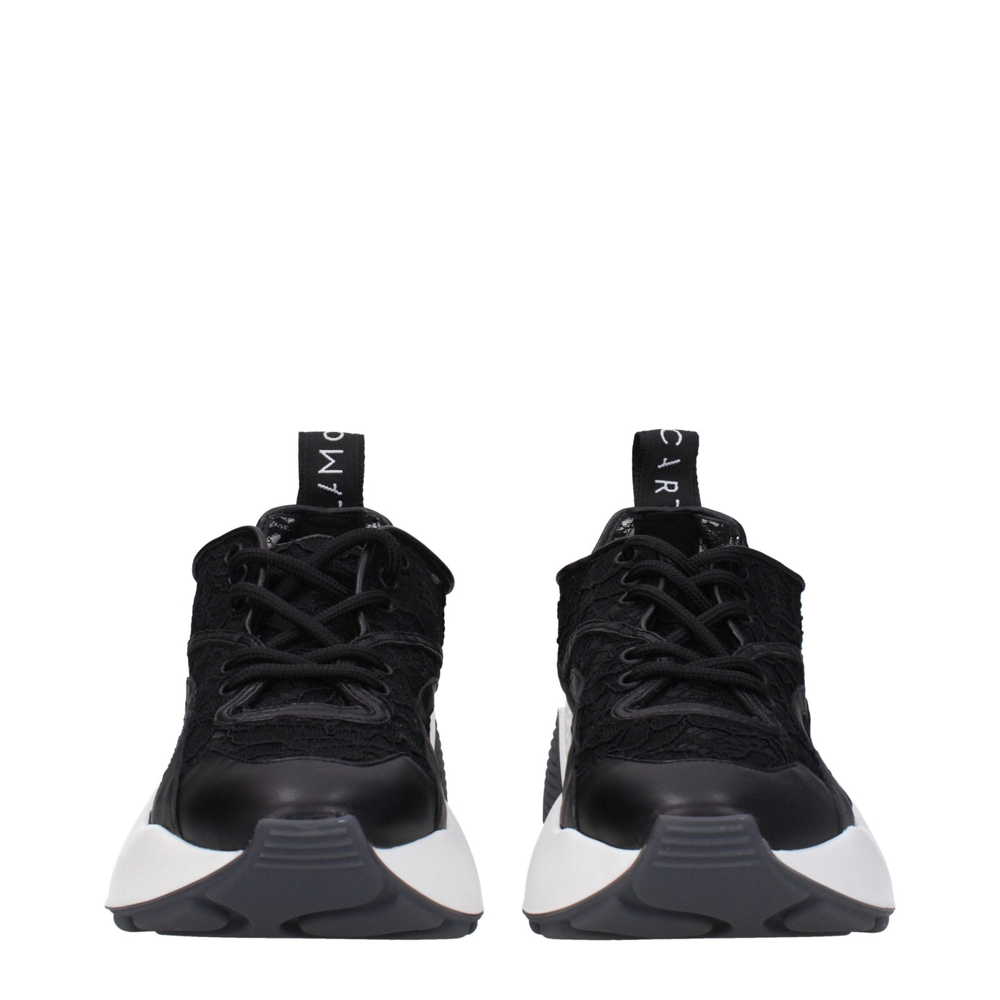 Stella McCartney Black Fabric Chunky Sneakers