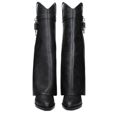 Givenchy Black Leather Boots