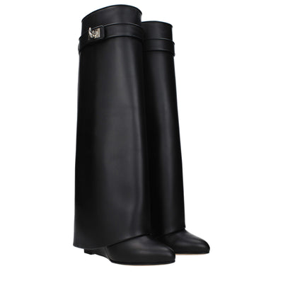 Givenchy Black Leather Boots