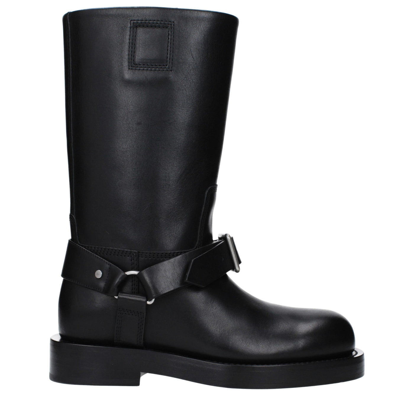 Burberry Black Leather Boots