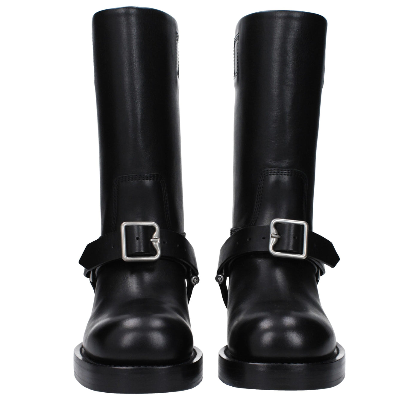 Burberry Black Leather Boots