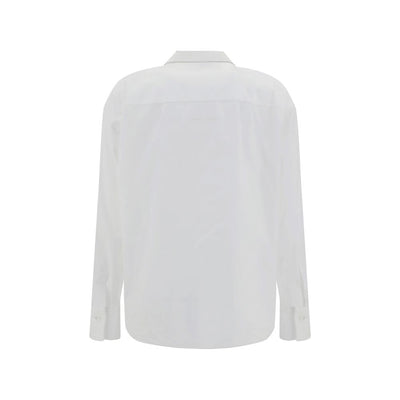 Brunello Cucinelli White Cotton Dress Shirt
