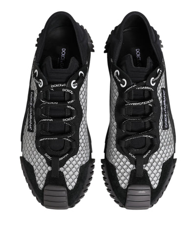 Dolce & Gabbana Multicolor Lace Up Low Top NS1 Sneakers Shoes
