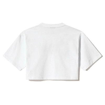 Comme Des Fuckdown White Cotton Women T-Shirt