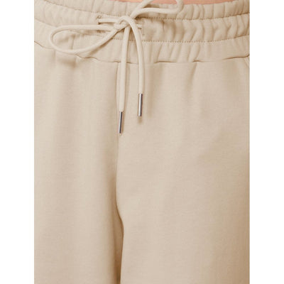 Comme Des Fuckdown Beige Cotton Women Sweatpant