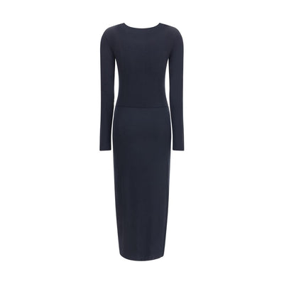 Marant Etoile Black Modal Casual Dress