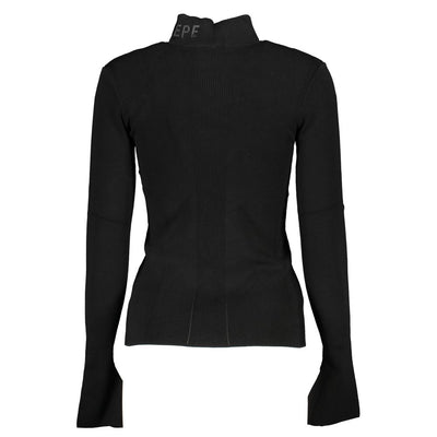 Patrizia Pepe Black Cotton Sweater