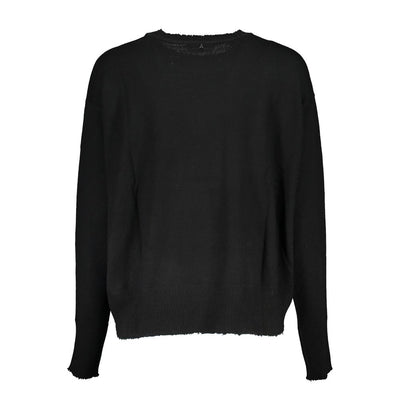 Patrizia Pepe Black Fabric Sweater