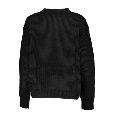 Patrizia Pepe Black Fabric Sweater