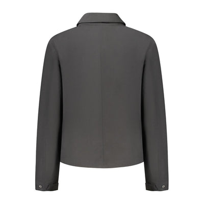 K-WAY Black Polyester Jackets & Coat