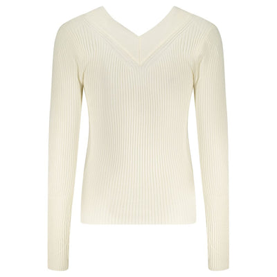 Guess Jeans White Viscose Sweater