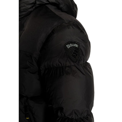 Blauer Black Polyamide Jackets & Coat