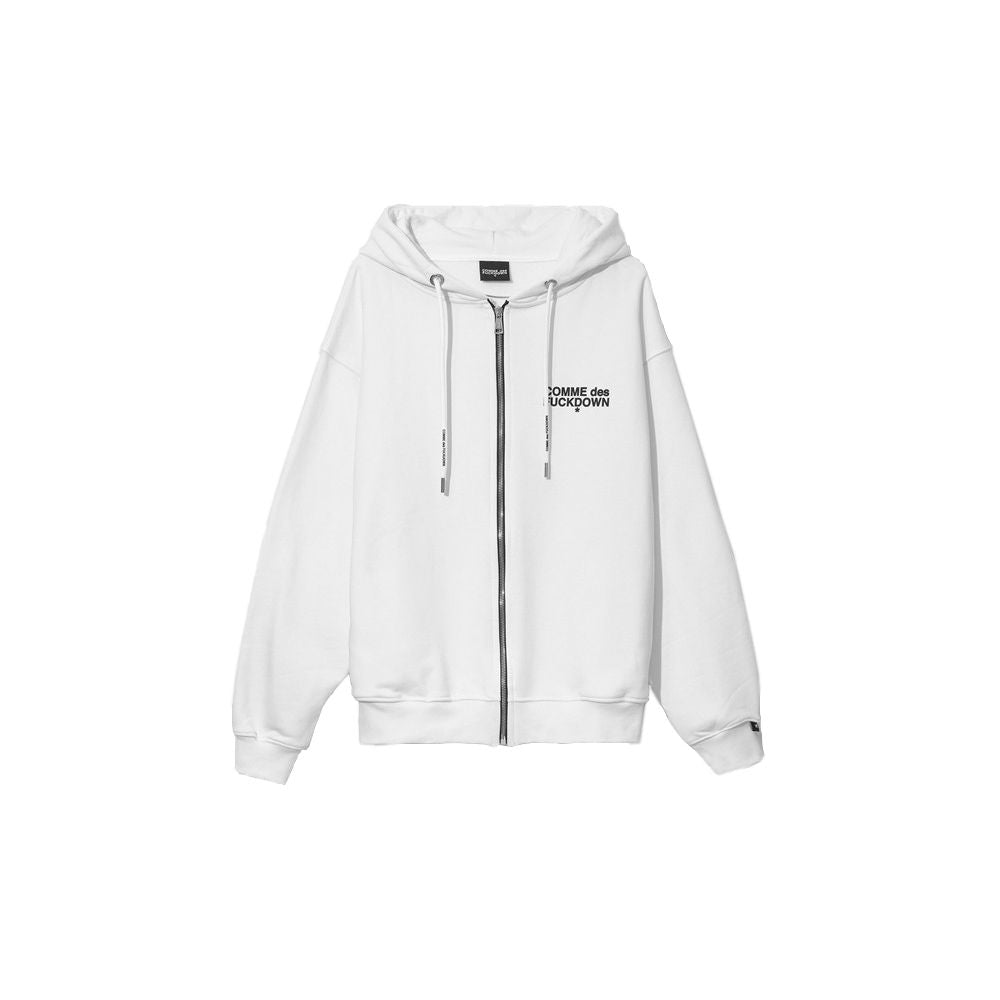 Comme Des Fuckdown White Cotton Women Sweater
