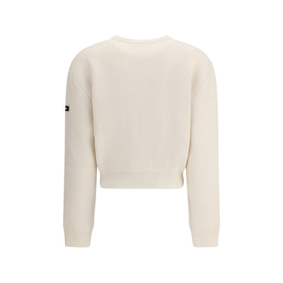 Balenciaga White Wool Sweatshirt