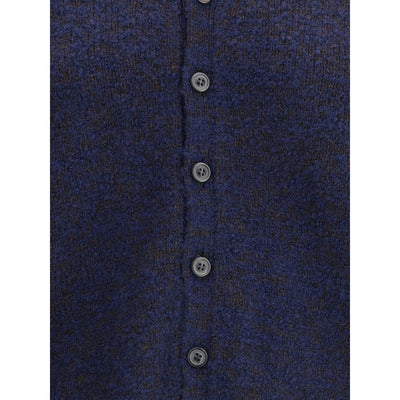 Margiela Blue Wool Cardigan