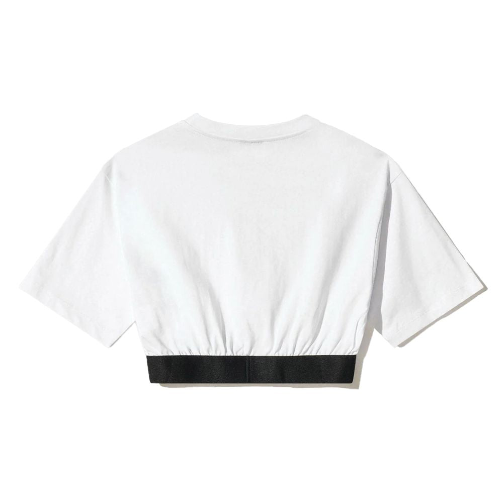 Comme Des Fuckdown White Cotton Women T-Shirt