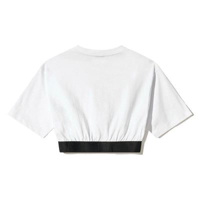 Comme Des Fuckdown White Cotton Women T-Shirt