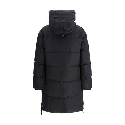 Parajumpers Black Nylon Coat