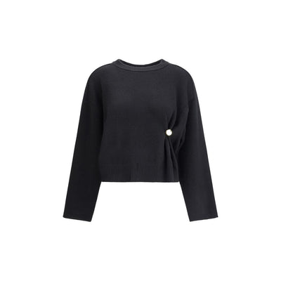 Loulou De Saison Black Wool Sweatshirt