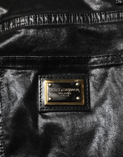 Dolce & Gabbana Black High Waist Skinny GRACE Denim Jeans