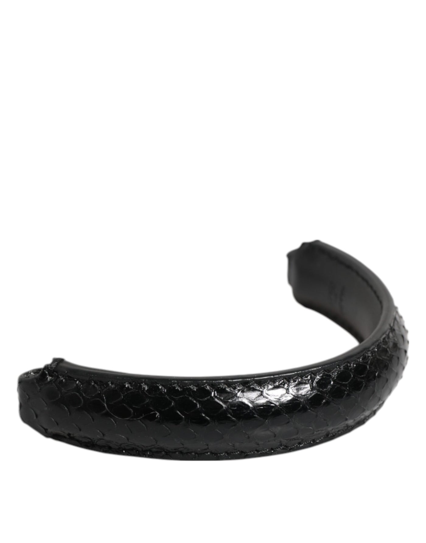 Dolce & Gabbana Black Small Ayers Leather Bag Handle Women Shoulder Strap