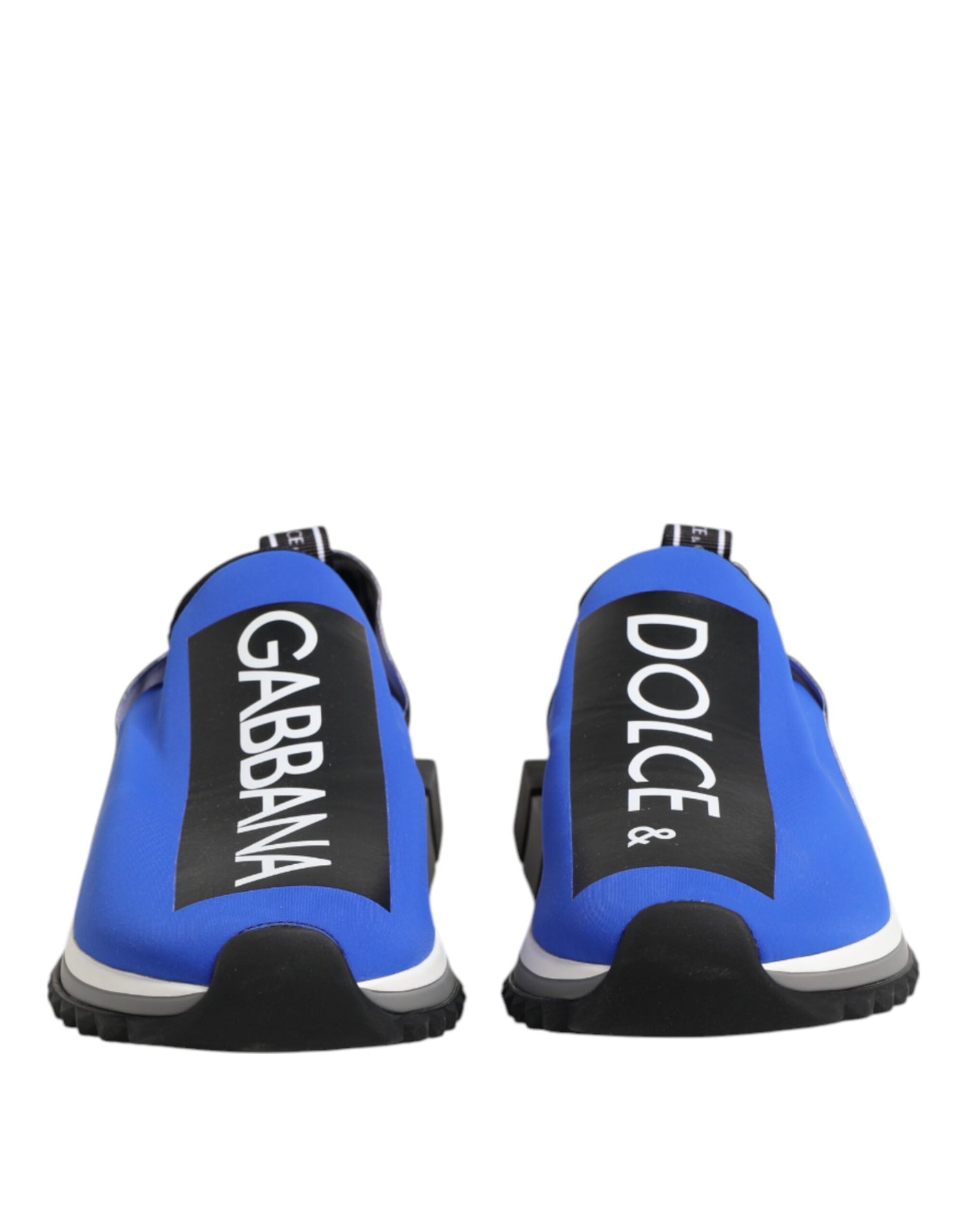 Dolce & Gabbana Blue Logo Low Top Sorrento Sneakers Shoes