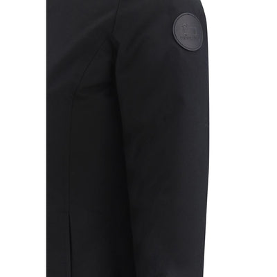 Woolrich Black Nylon Parka