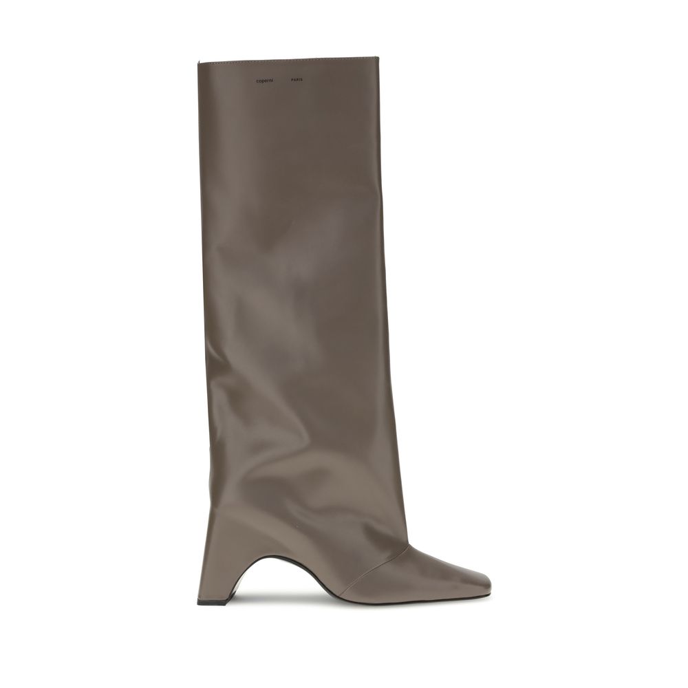 Coperni Gray Calf Leather Bos Taurus Boots