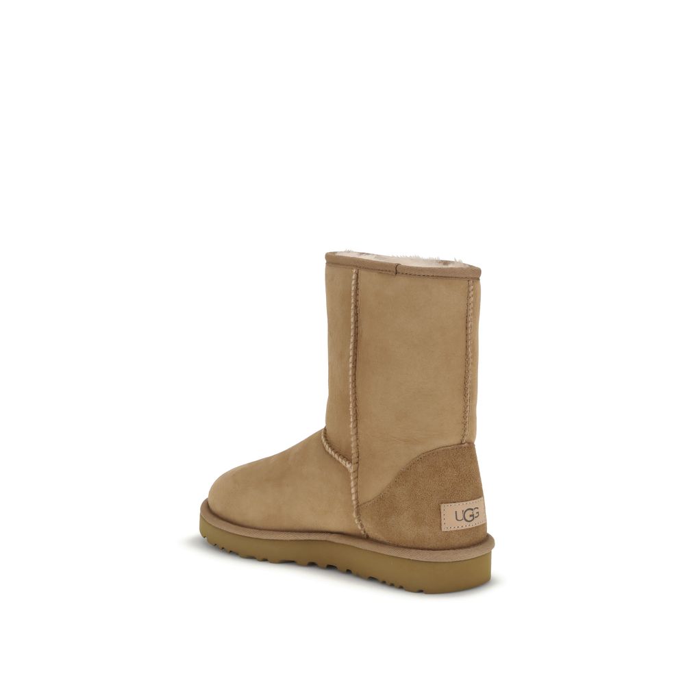 UGG Beige Leather Boots