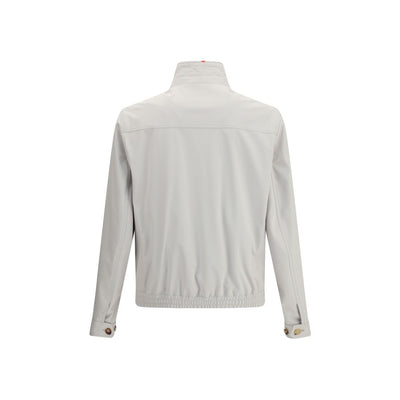 Brunello Cucinelli Gray Polyamide Shell Jacket